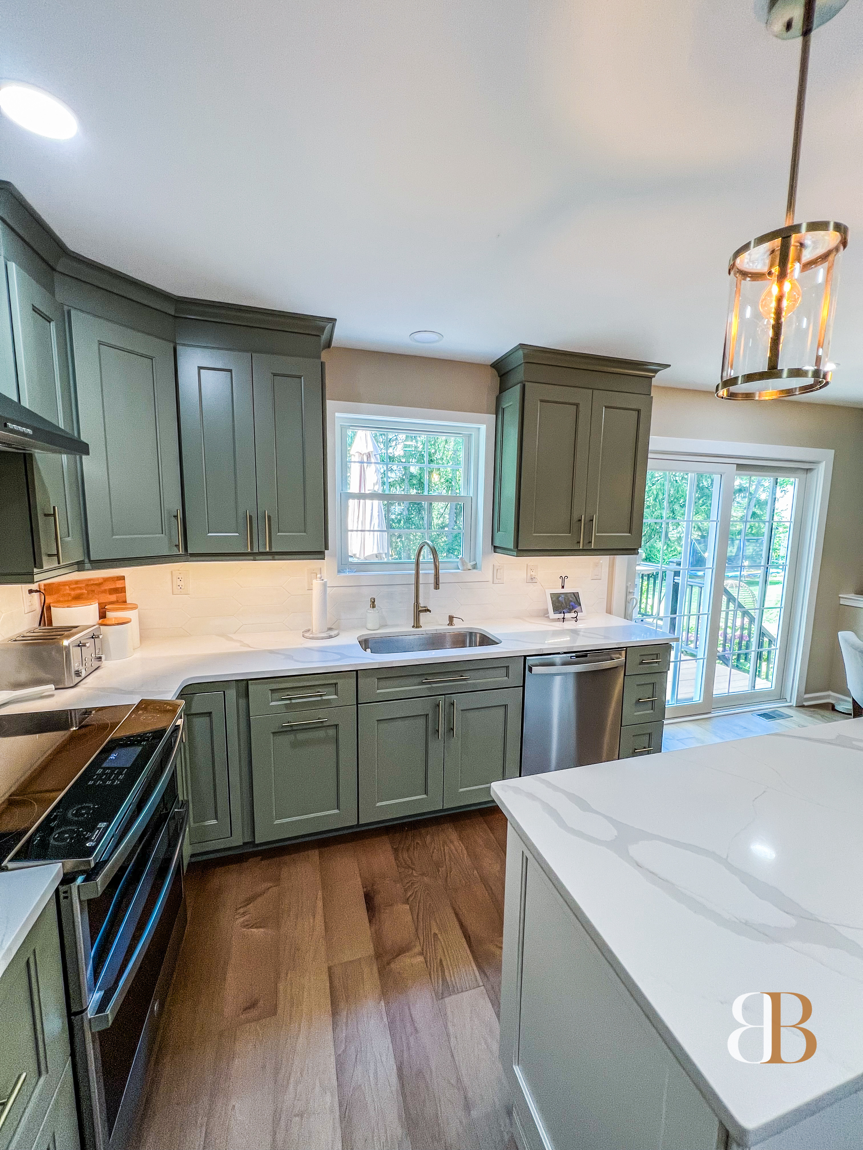 Transitional kitchen remodel in Lower Gwynedd by B&B Associates Creations — photo 10